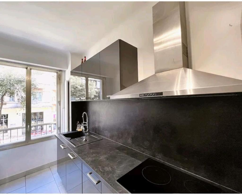 - Promenade Des Anglais - Climatise, 4 Pers Apartment นีซ ภายนอก รูปภาพ