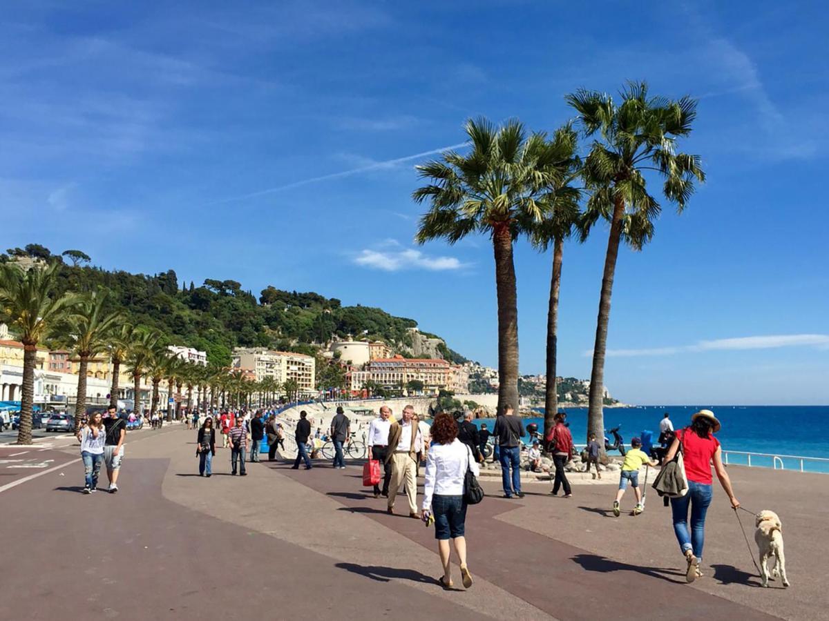 - Promenade Des Anglais - Climatise, 4 Pers Apartment นีซ ภายนอก รูปภาพ